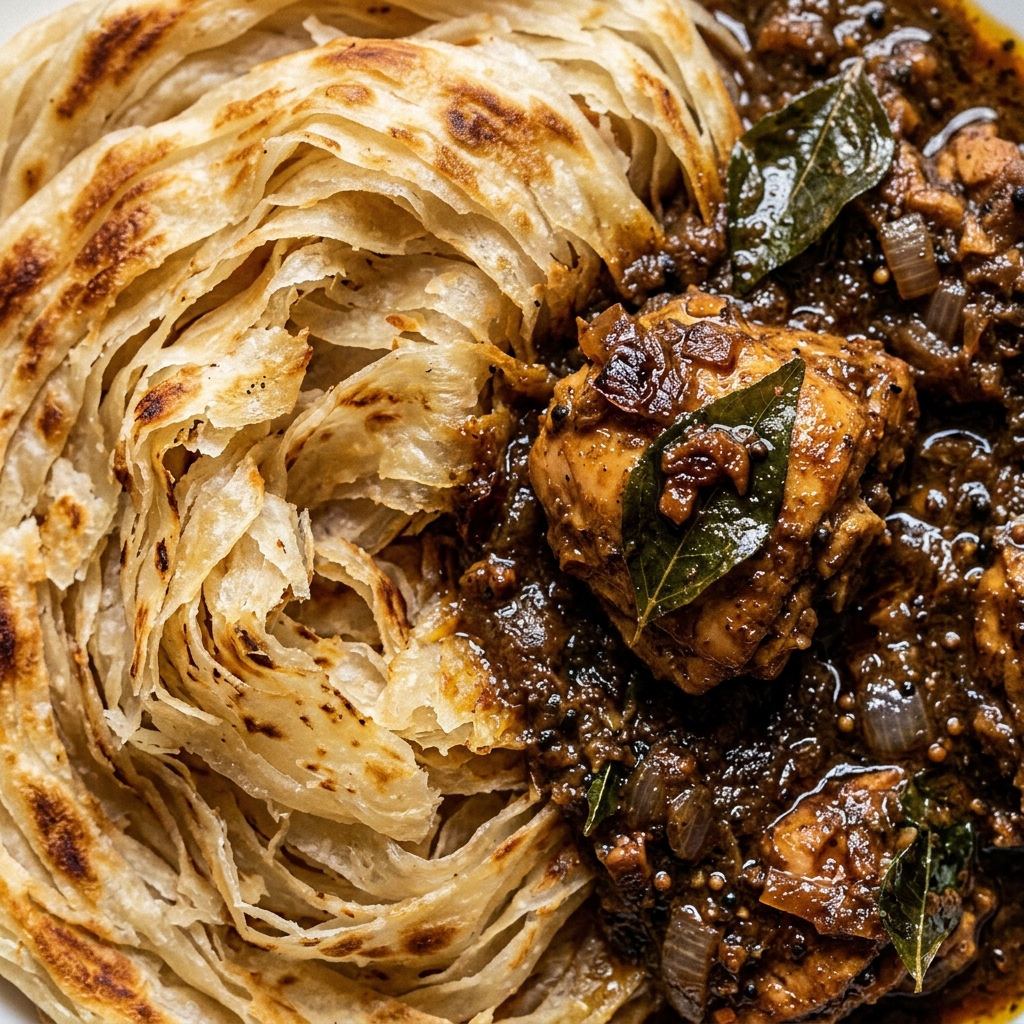 Porotta & Chicken