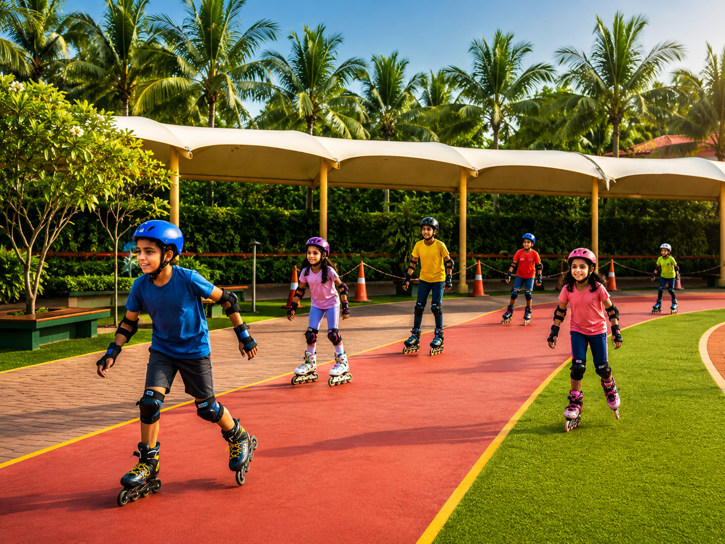 Roller Skating Track